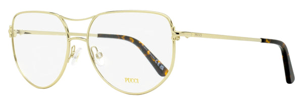 Pucci Clip-On Eyeglasses Ep5247 032 Gold 59mm Metal/plastic (acetate)