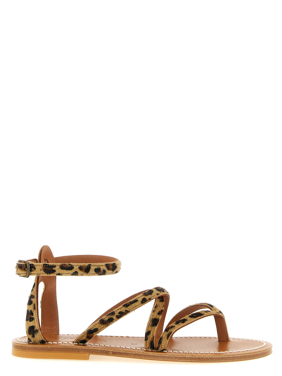 K.jacques Saint Tropez Sandals — tan
