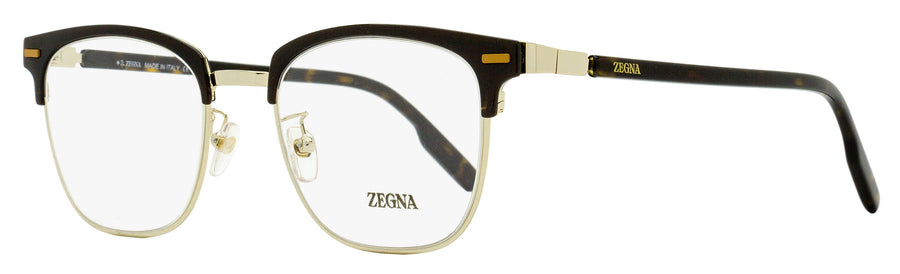 Zegna EZ5250-H Metal/Plastic (Injected) eyeglasses in brown