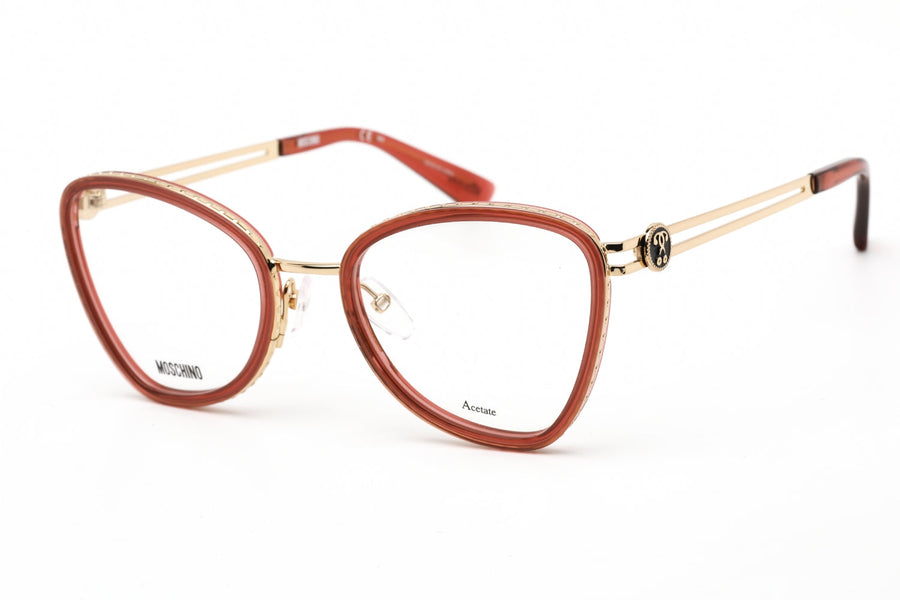 Moschino Mos584 Eyeglasses Burgundy