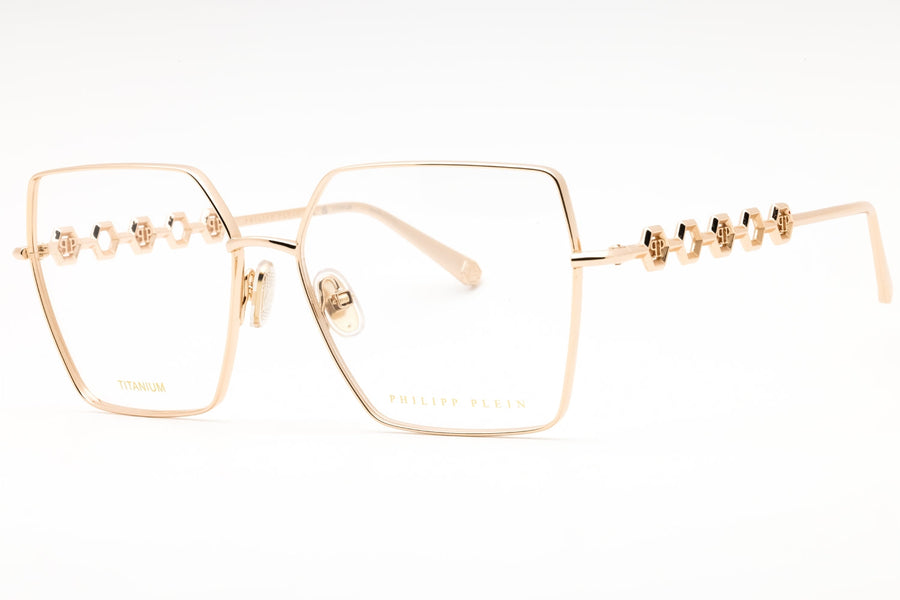 Philipp Plein Vpp071m Eyeglasses Rose Gold