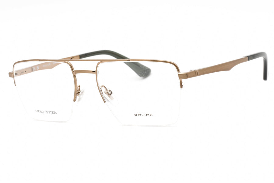 Police Vplg71m Eyeglasses Bronze Optical Glasses