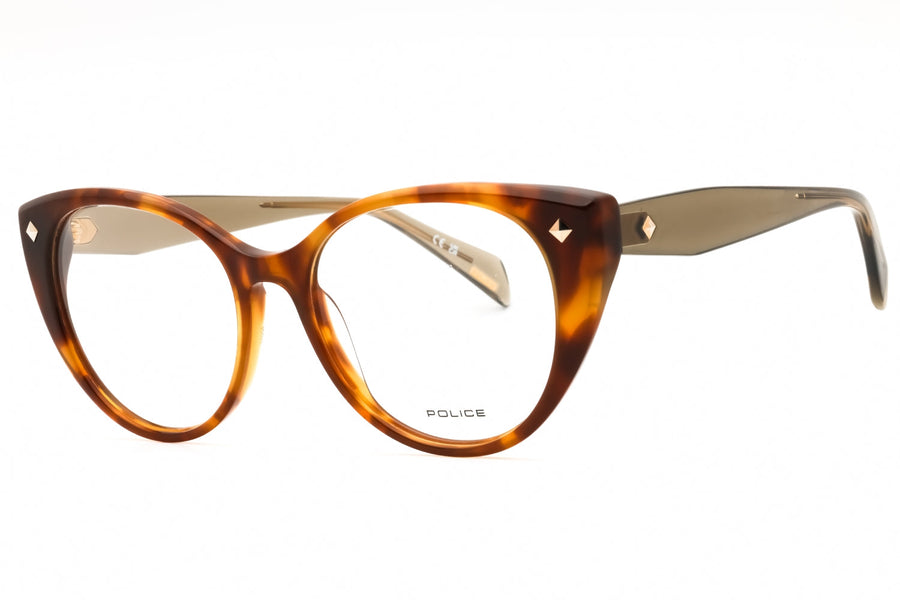 Police Vplm02 Eyeglasses Brown