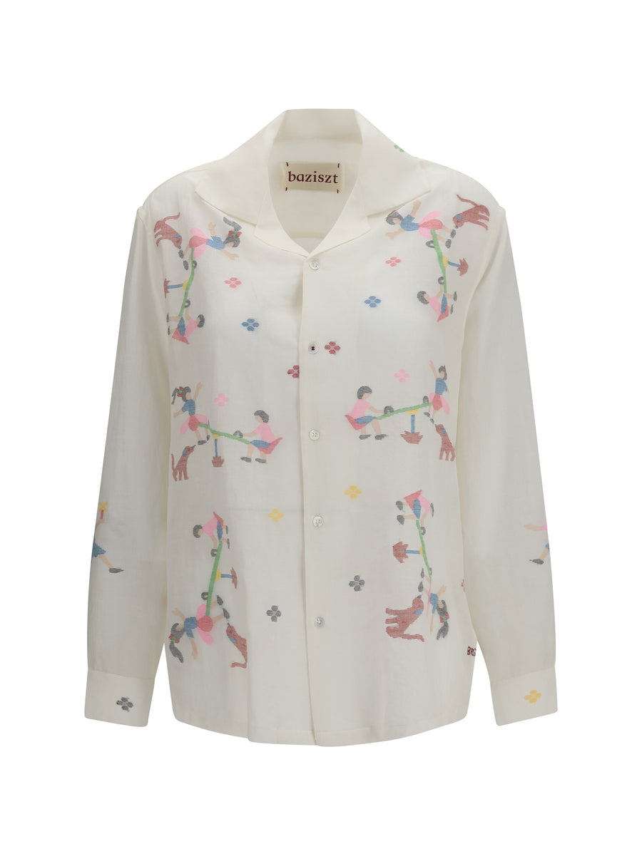 Joy Cotton Shirt Off White
