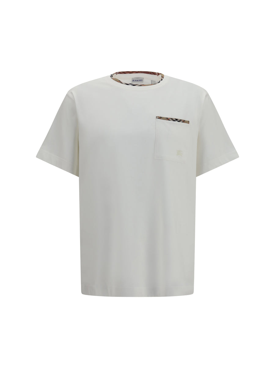 Burberry 100% cotton t-shirt in beige