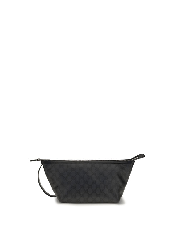 Gucci 45% cotton clutch in black