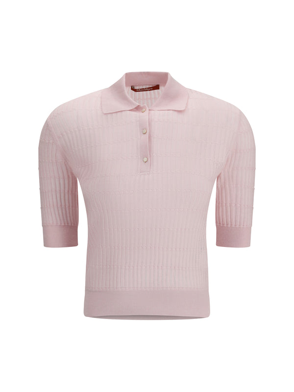 Max Mara Studio 55% Silk; 45% Wool Ovis Aries sweater in pink