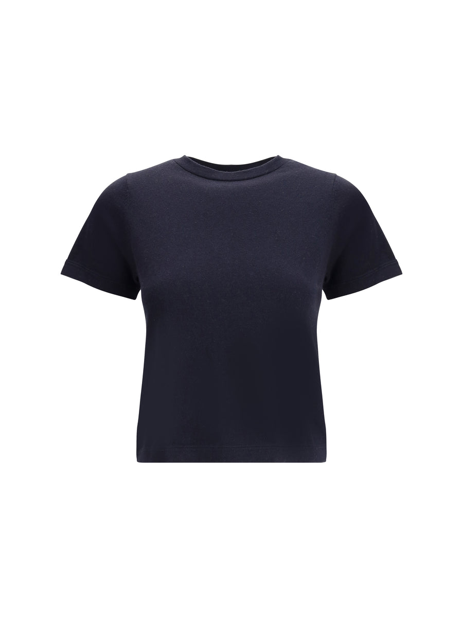 Extreme Cashmere 70% Cotton; 30% Kashmir/Capra Hircus t-shirt in navy