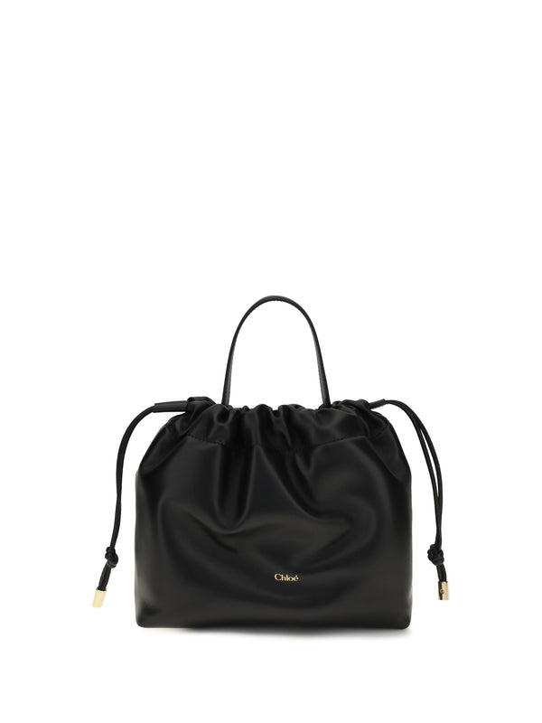 Chloé 100% Lambskin shoulder bag in black