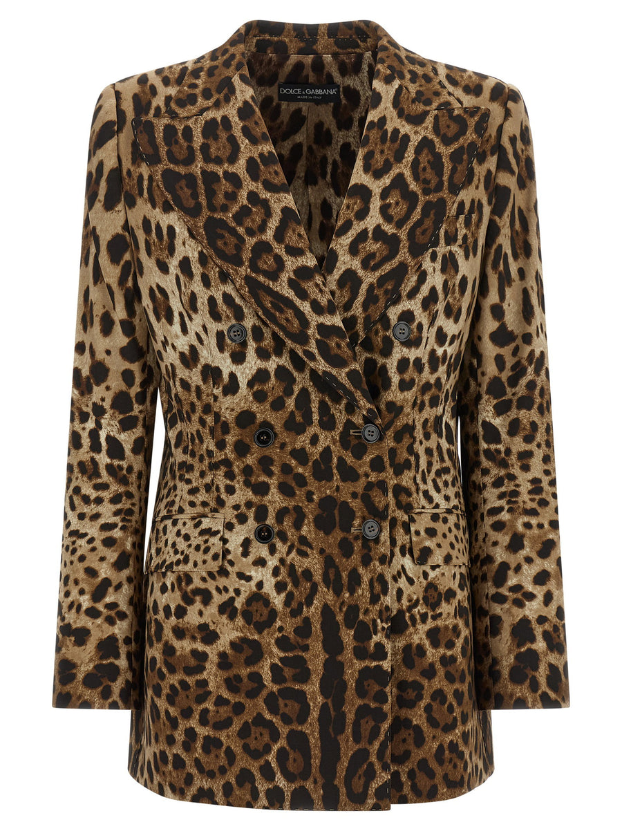 Dolce & Gabbana Leo بليزر — تان