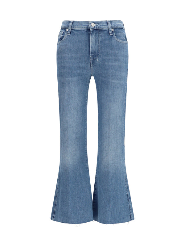 7for 97% cotton jeans in blue