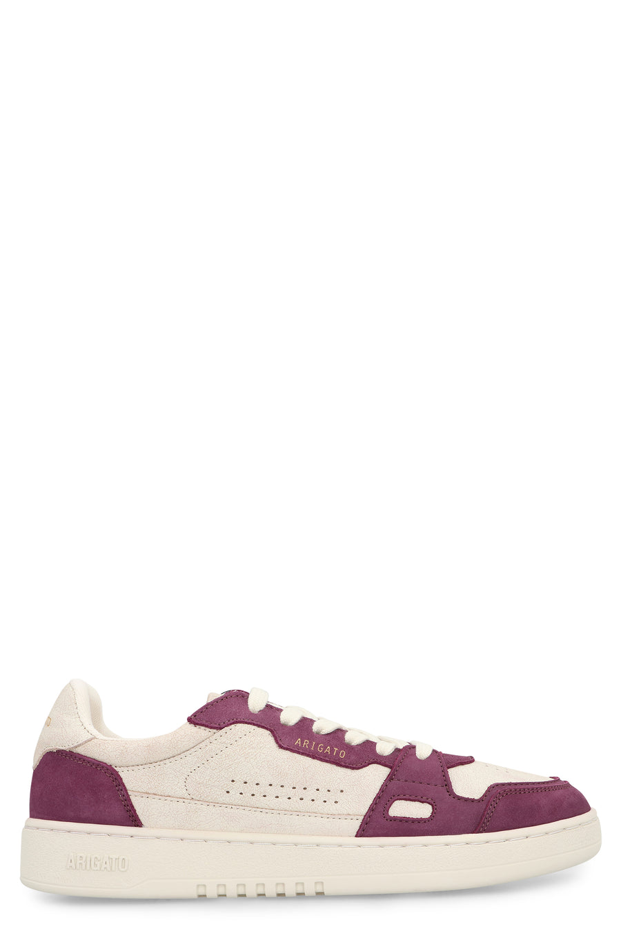 Sneakers Dice Lo Light Beige-Dark Burgundy Beige/dark Leather Trainers