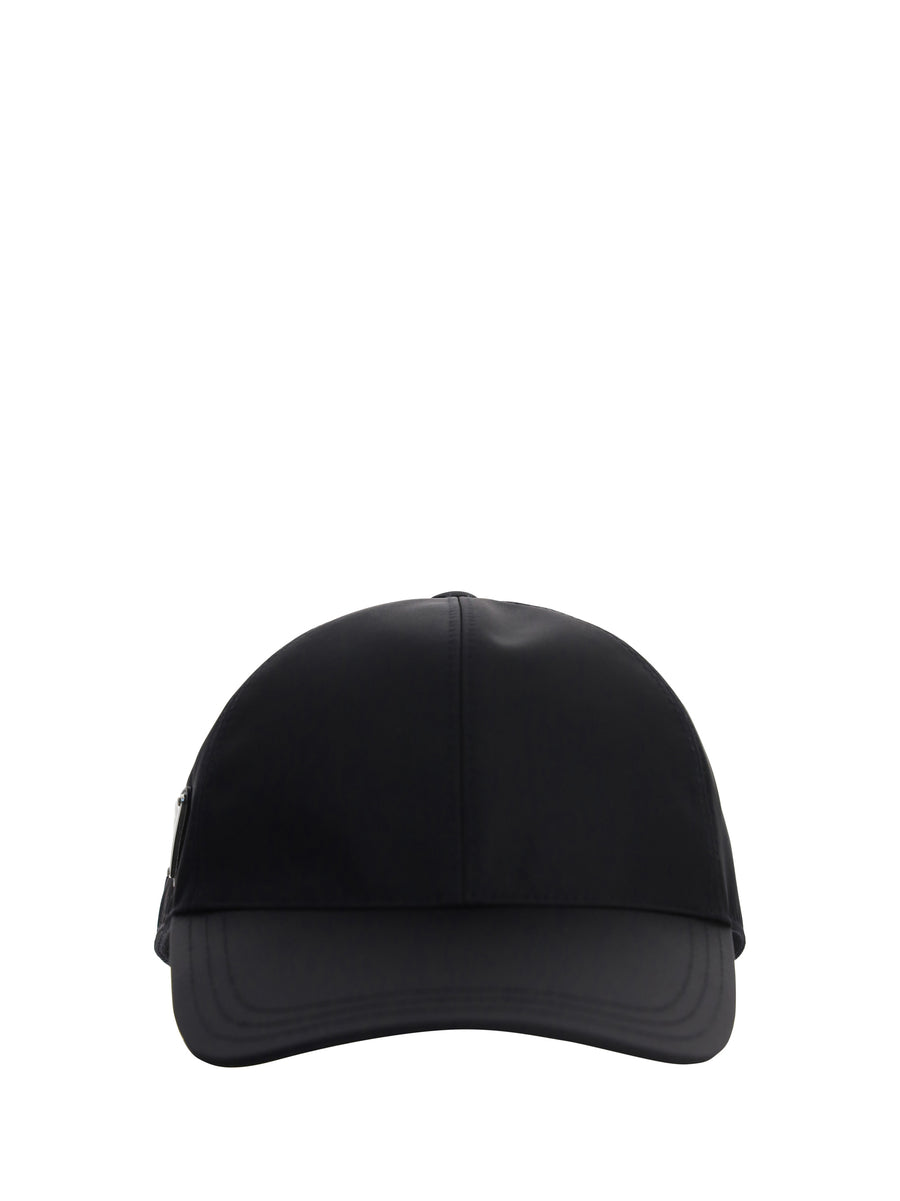 Prada 2HC2742DMI 100% Recycled Polyamide baseball cap in black