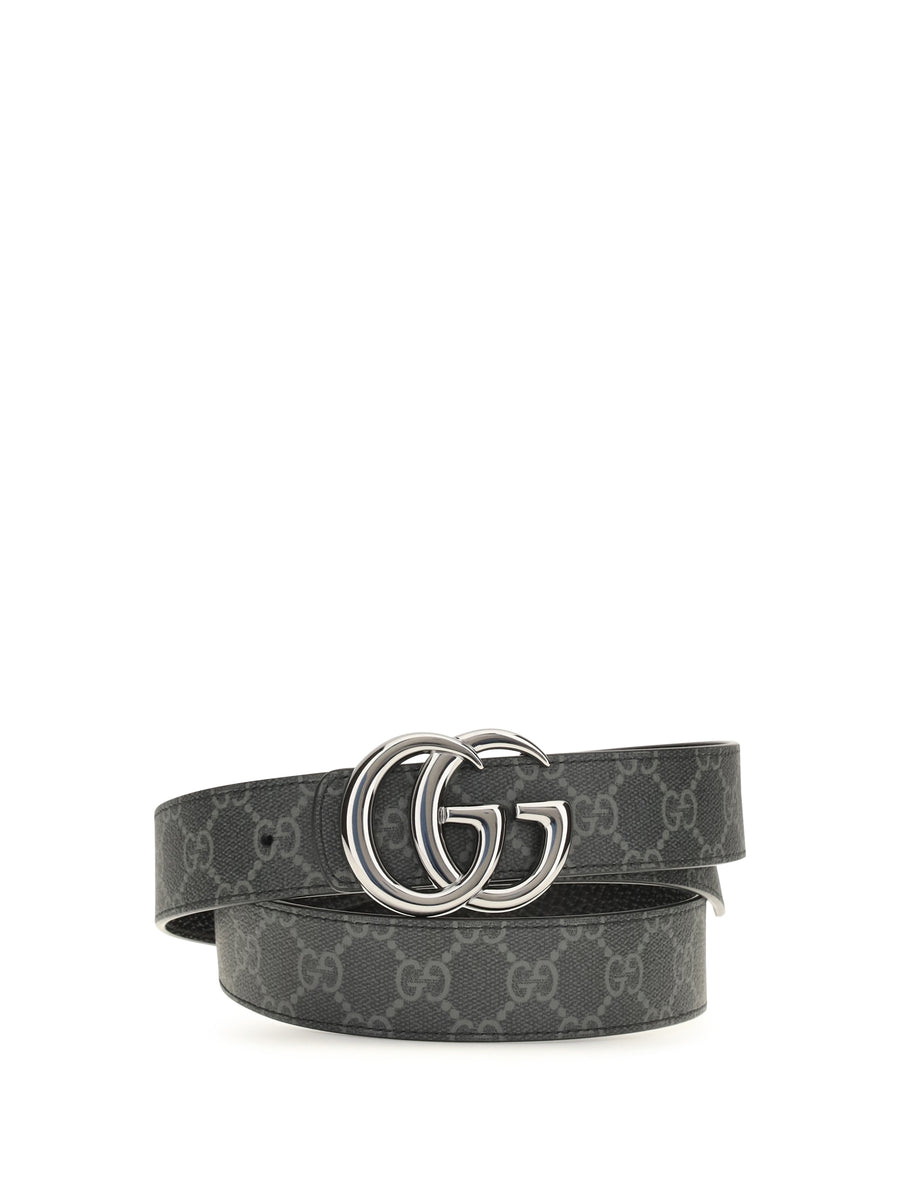 Gucci 100% calf leather Bos Taurus belt in black