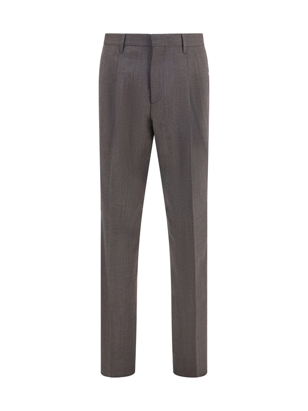 Lardini 100% Viscose trousers in gray