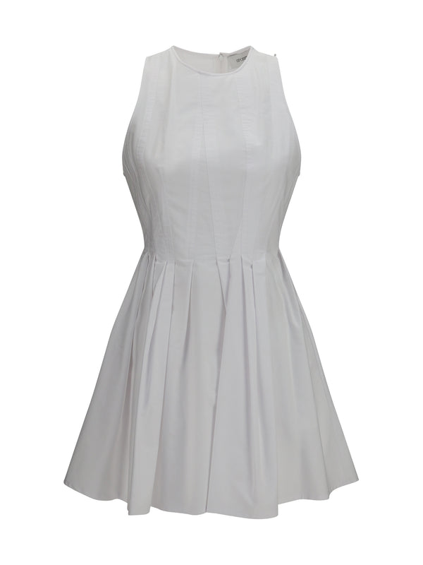 Max Mara Sportmax 100% Cotton dress in white