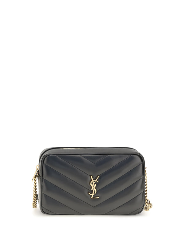 Saint Laurent 100% Lamb Leather crossbody bag in black