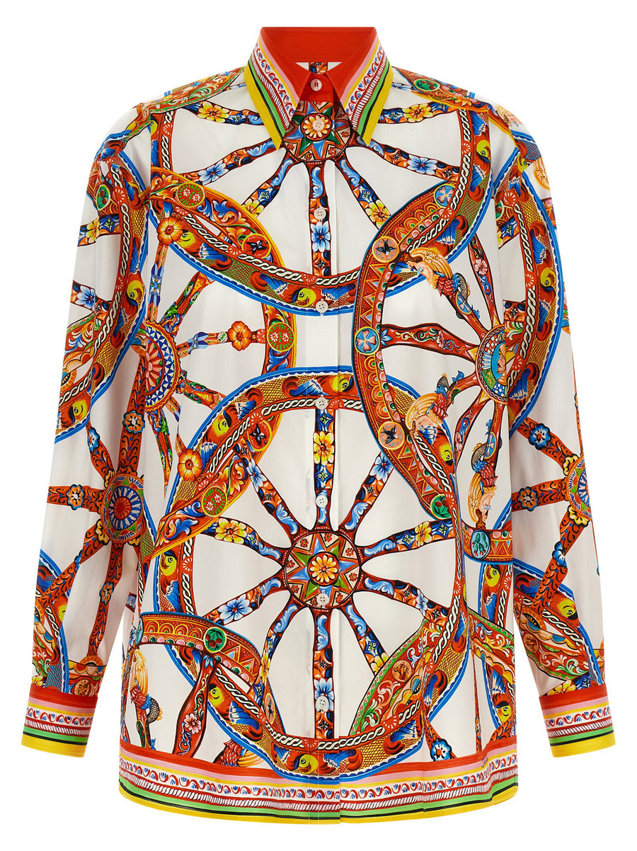 Dolce & Gabbana Carretto Shirt — Multi-color