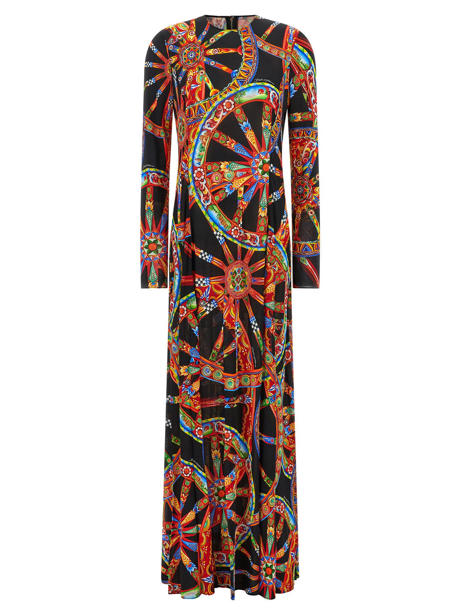 Dolce & Gabbana Carretto Dress — Black