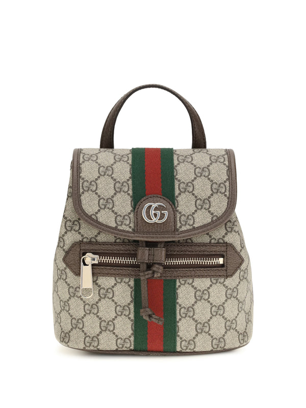 Gucci Coated GG monogram fabric backpack in beige
