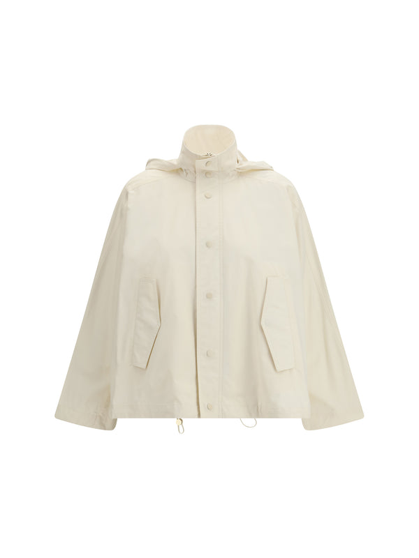 Fabiana Filippi 64% Cotton raincoat in beige