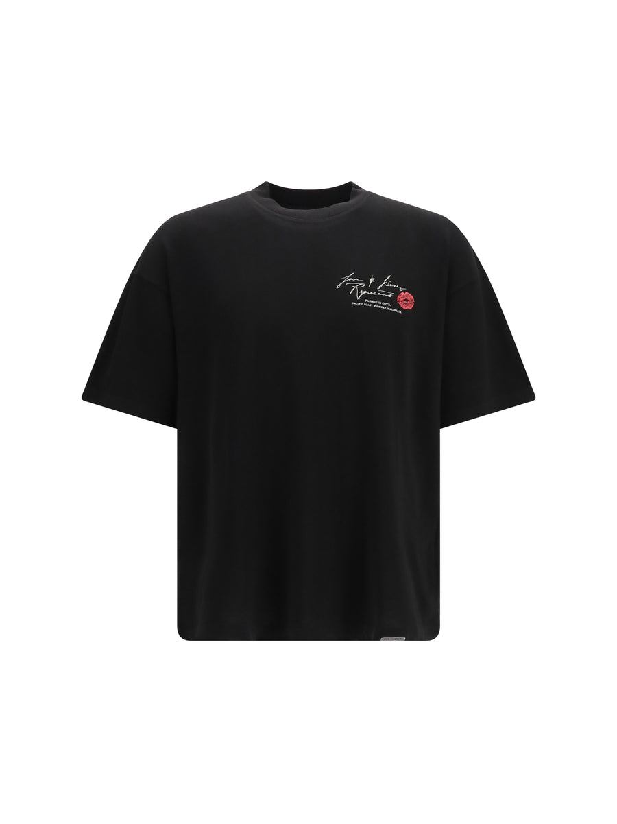 Represent 100% Cotton t-shirt in black