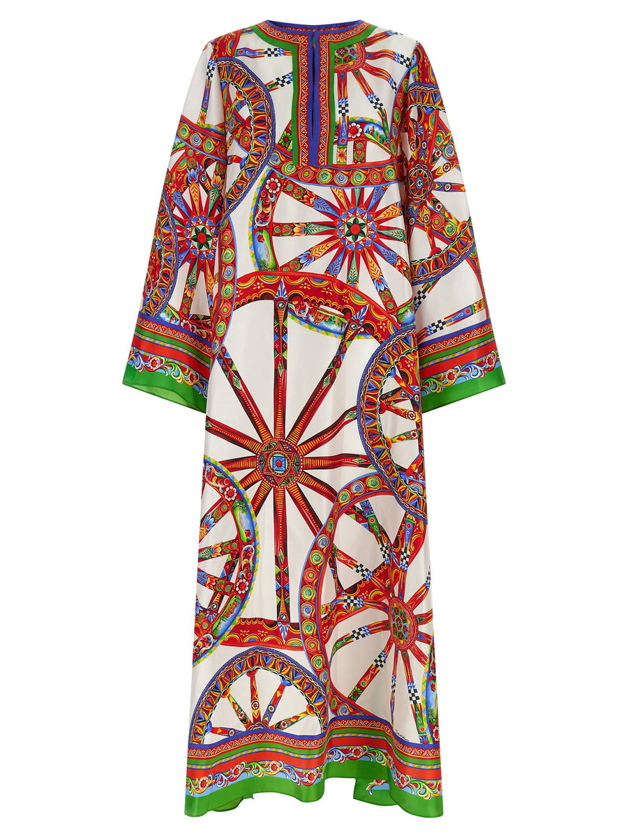Dolce & Gabbana Carretto Dress — Cream
