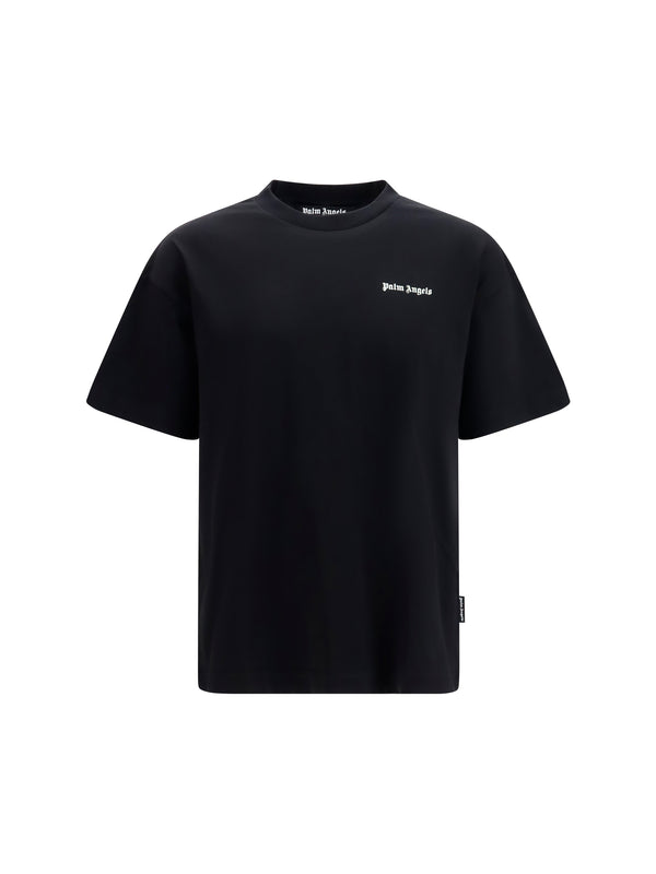 Palm Angels 100% Cotton t-shirt in black