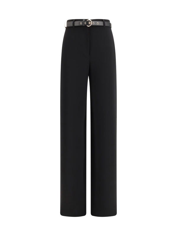 Max Mara Studio 71% Triacetate; 29% Polyester trousers in black