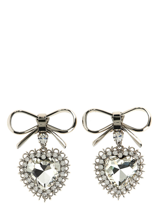 Alessandra Rich earrings in silver