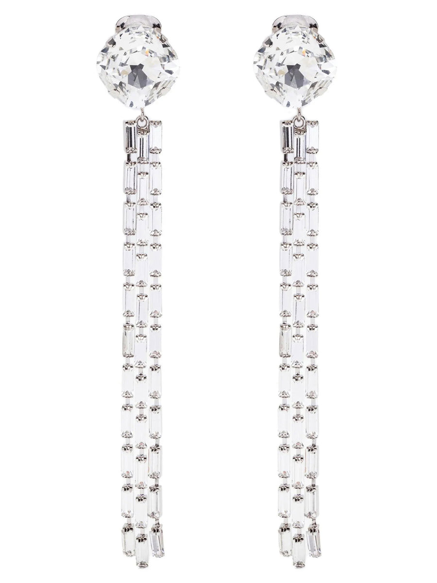 Alessandra Rich Fringed Earrings