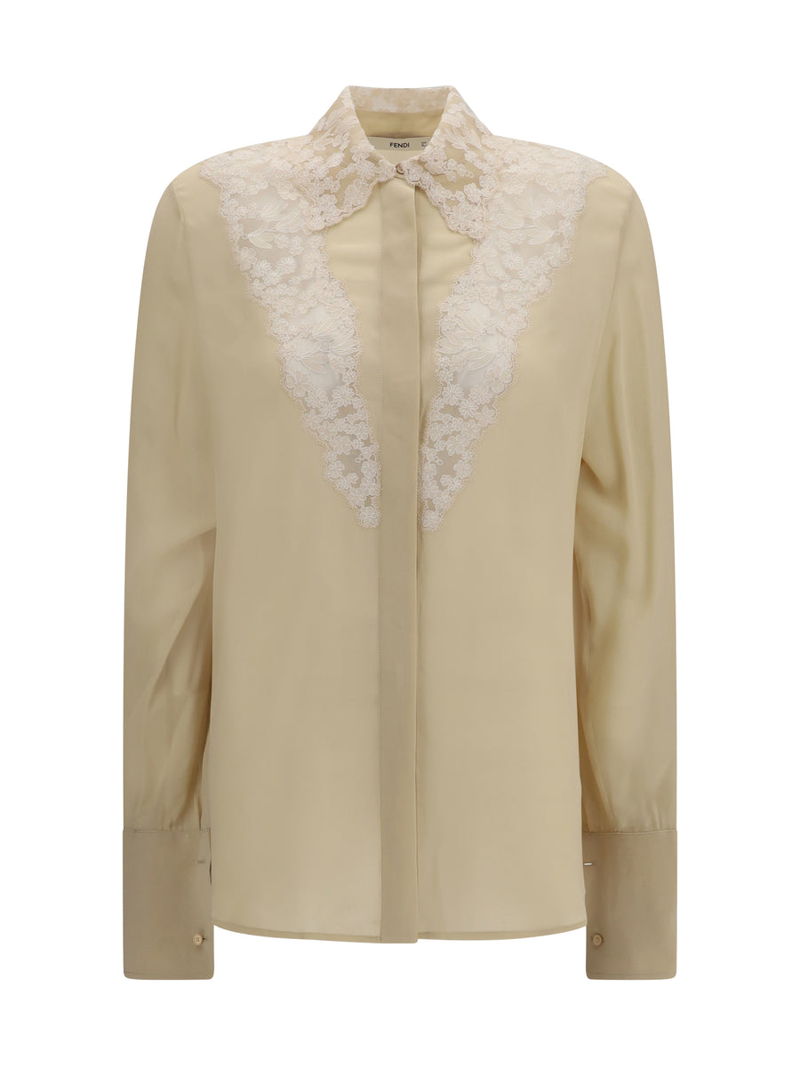 Georgette Shirt Pergamena Silk