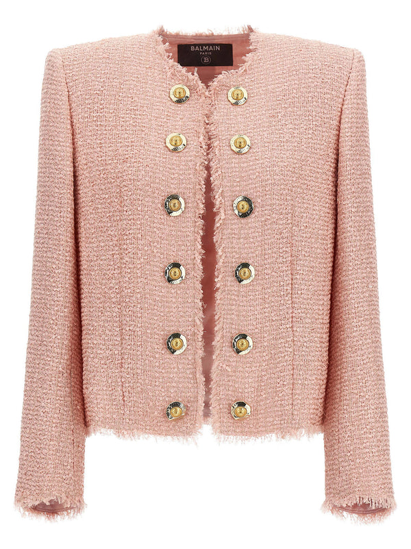 Balmain blazer in pink
