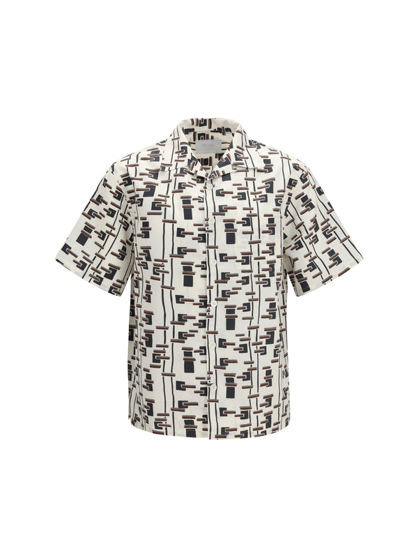 Prada 76% cotton shirt in multicolor