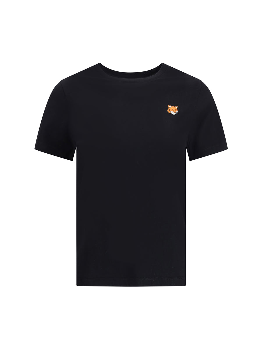 Maison Kitsuné 100% Cotton t-shirt in black