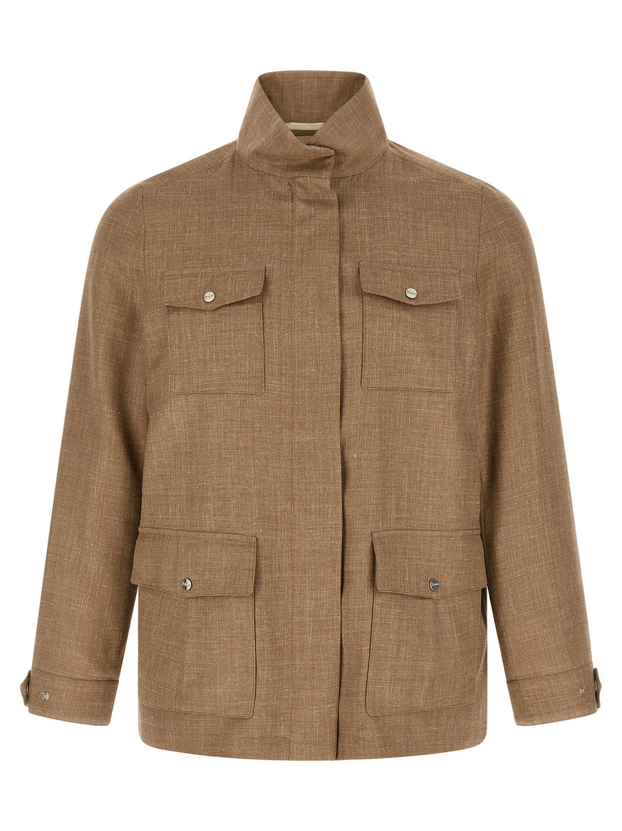 Herno Field Jacket — Tan