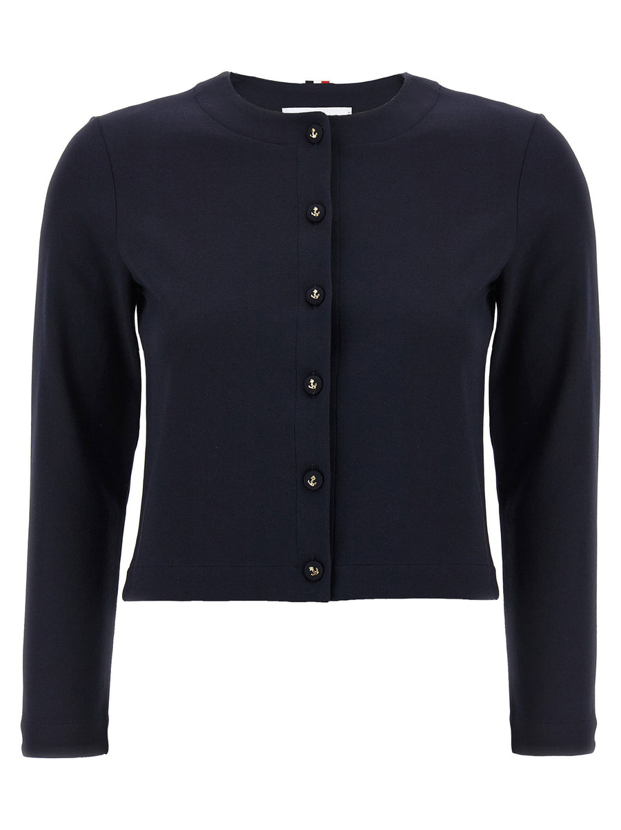 Thom Browne Cardigan — Navy