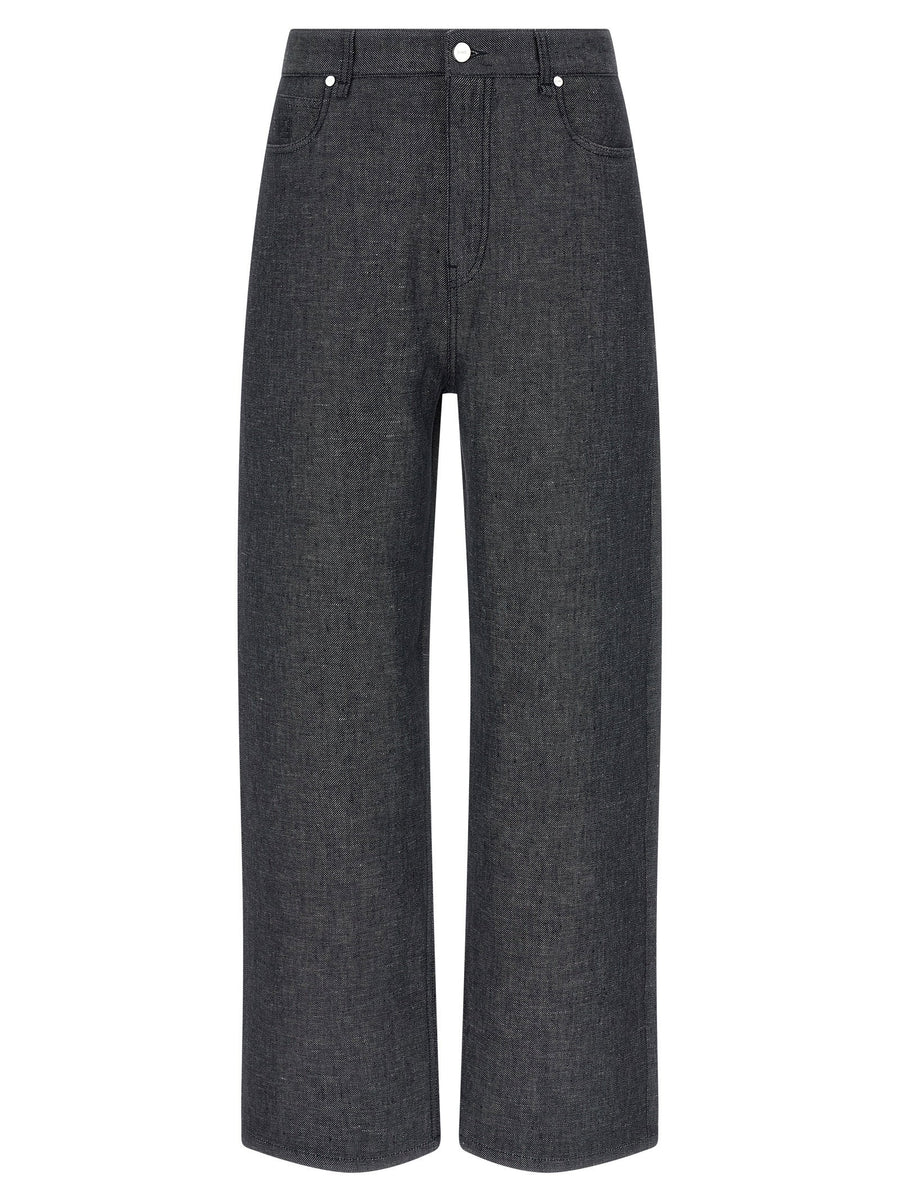 Fendi FF Selleria Jeans — Charcoal