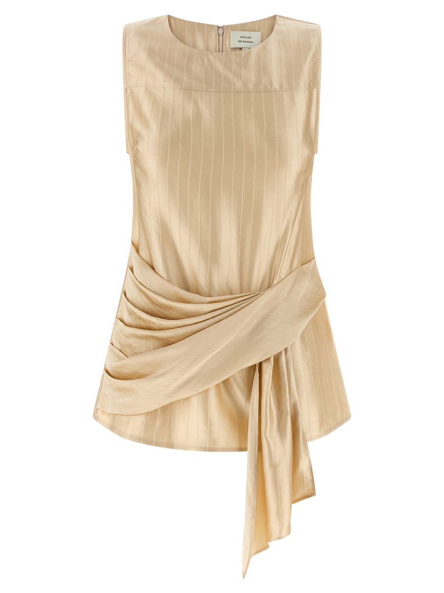 Loulou De Saison Fonda Tank Top — Cream