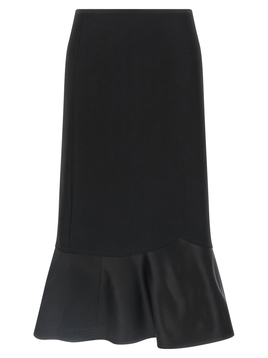 Fendi Grain de Poudre Skirt — Black