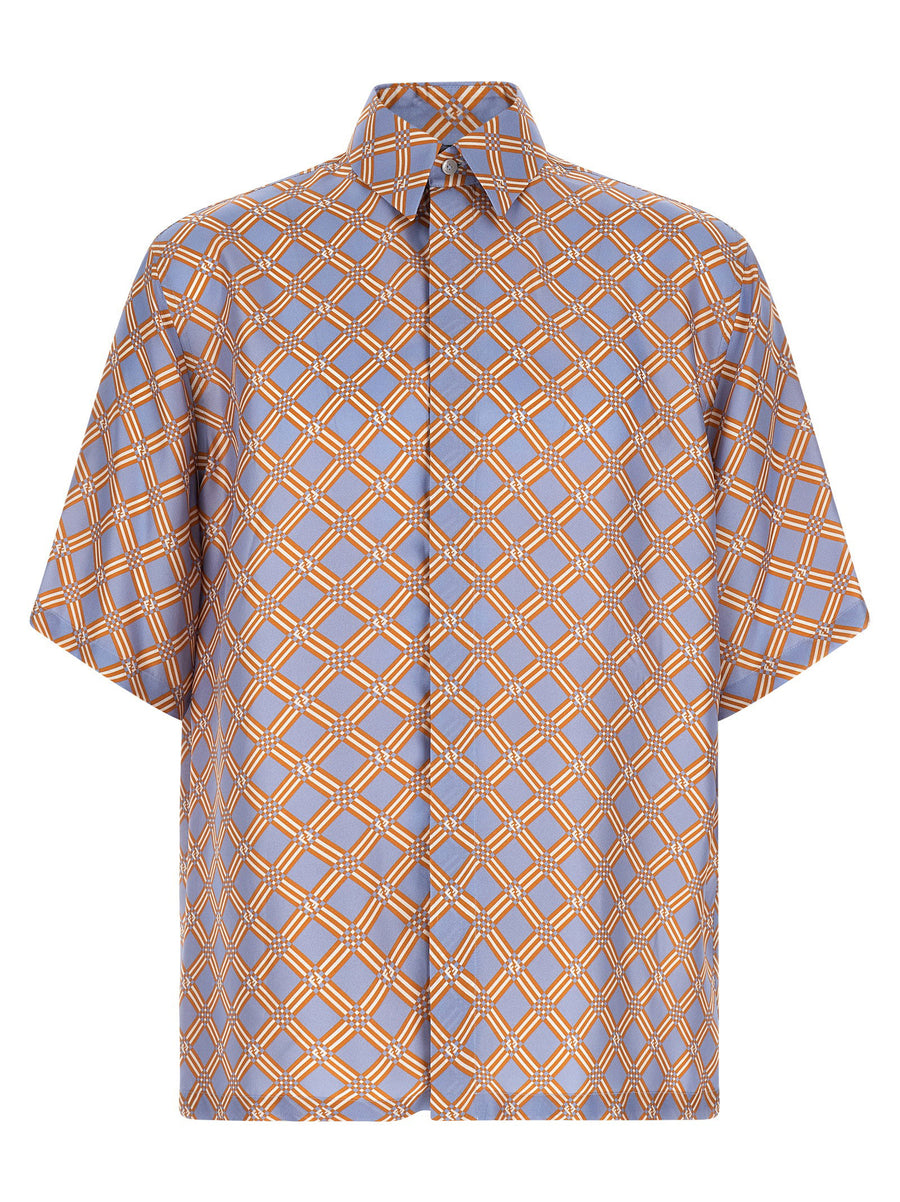 Fendi Net Shirt — blue