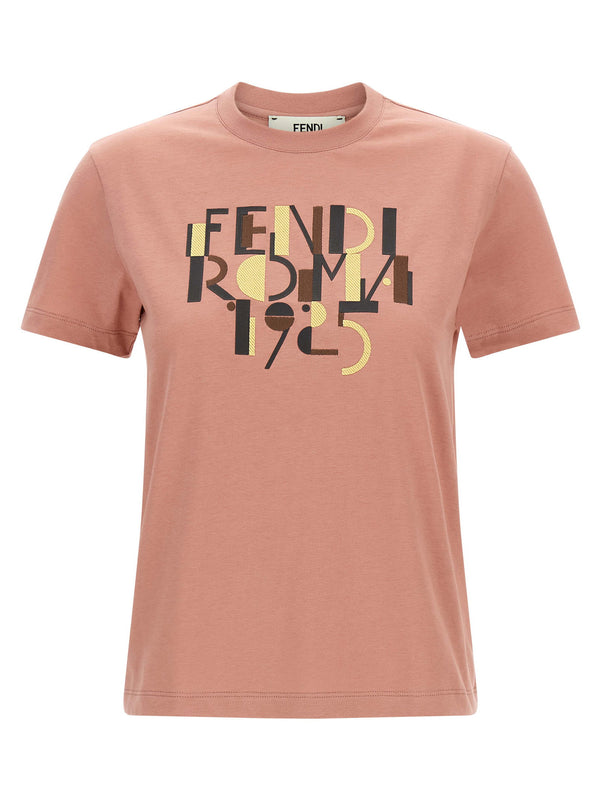 Fendi Roma T-shirt — Rose