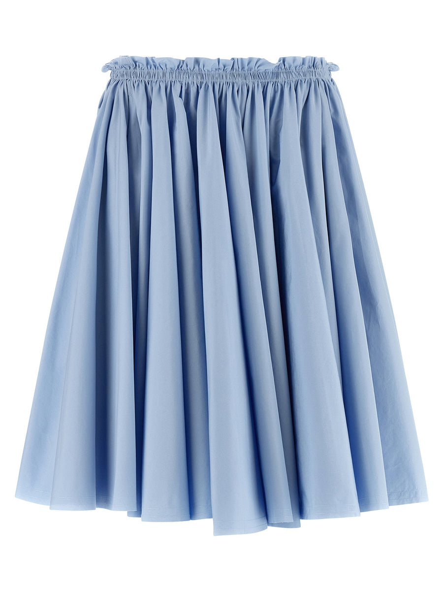 Ami Paris Wheel Skirt — Blue