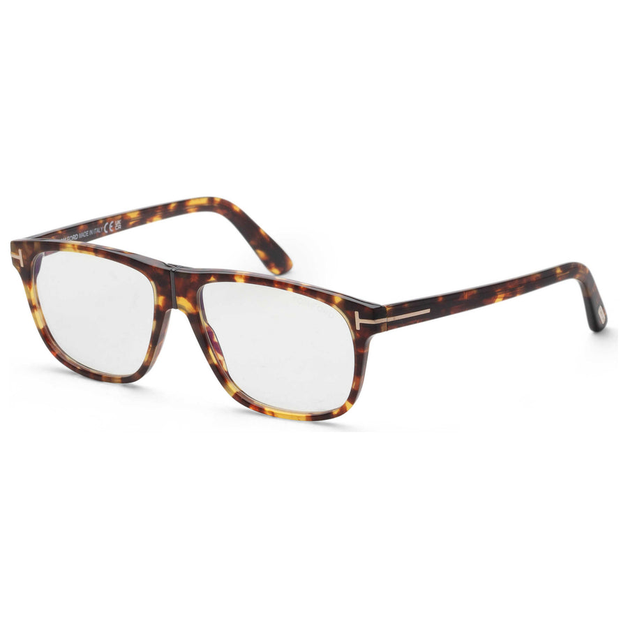 Preloved - Tom Ford Mens Fashion 56 Mm Blonde Havana Eyeglasses Ft5978-B-053-56 One Color