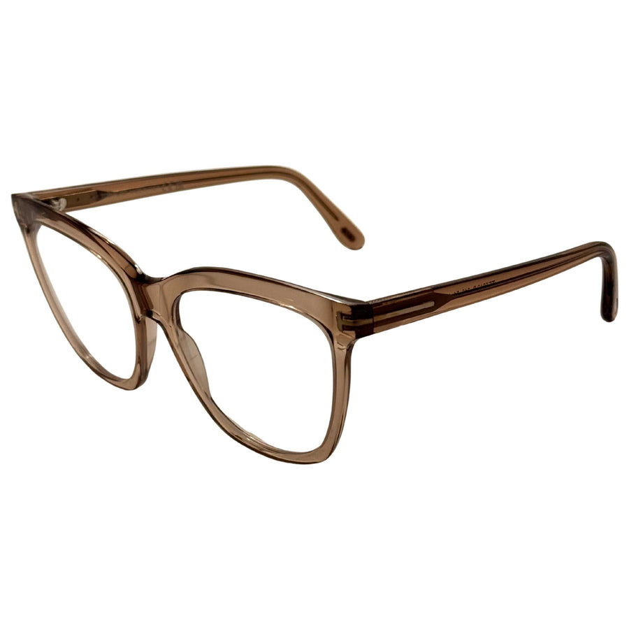 Preloved - Tom Ford Womens 54mm Shiny Light Brown Eyeglasses Ft6042-B-045-54 One Color