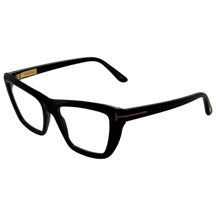 Preloved - Tom Ford Womens 54mm Shiny Black Eyeglasses Ft6047-B-001-54 One Color