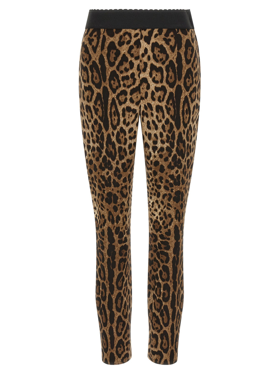 Dolce & Gabbana Leo Leggings — Tan