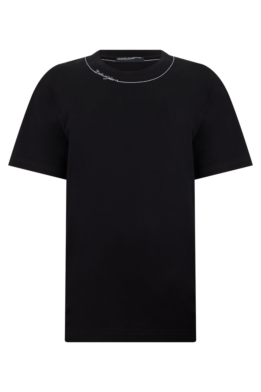 T-Shirt Short Sleeve Black Cotton T-shirts