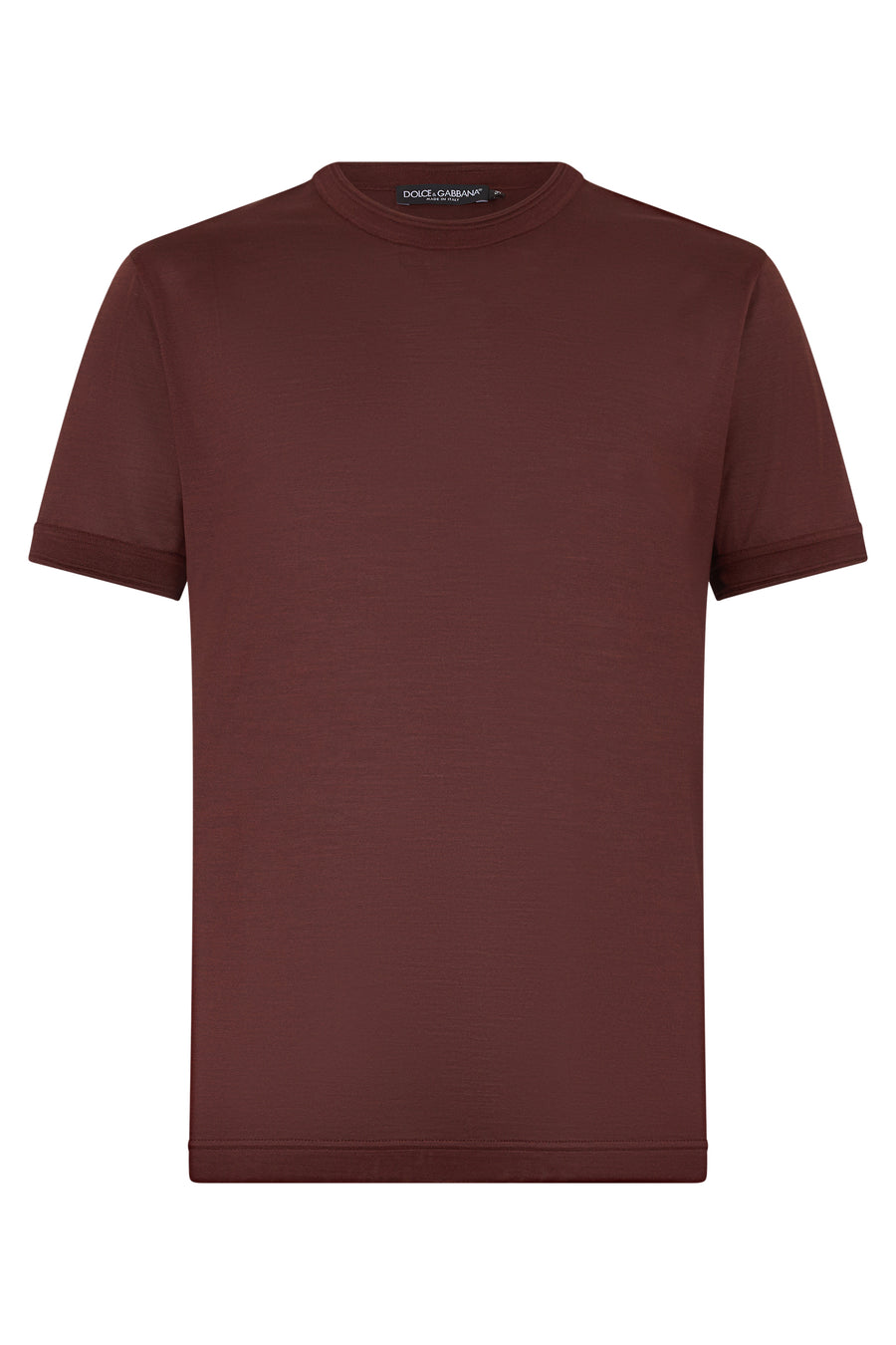 Silk T-Shirt Red Melange Red/bordeaux T-shirts