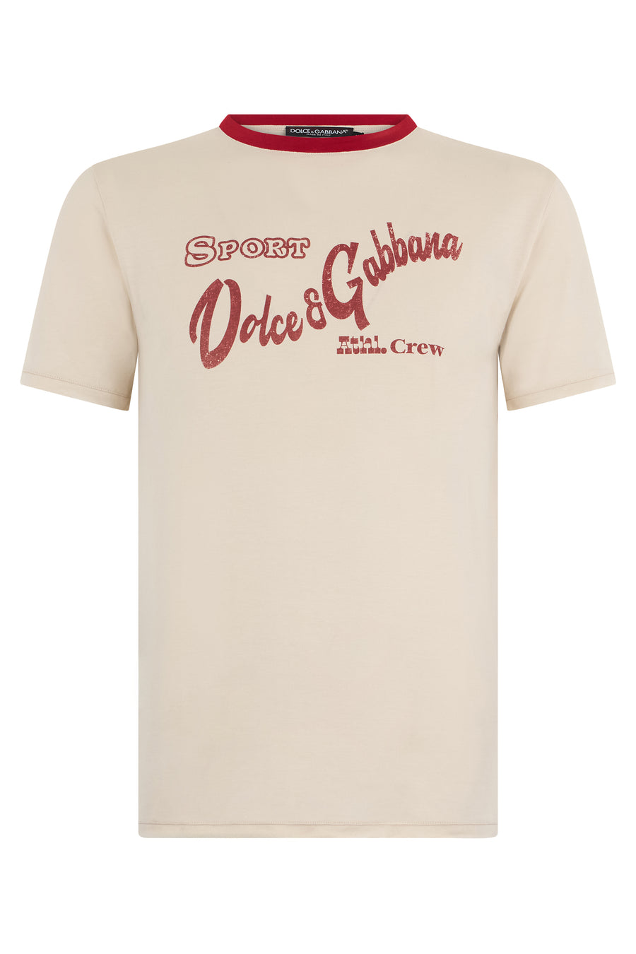 Cotton T-Shirt Medium Parchment T-shirts